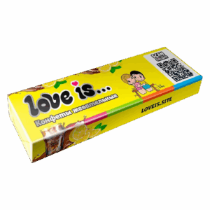 Жевательные конфеты Love Is со вкусом кола-лимон, 20 г