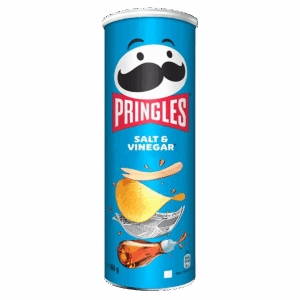 Картофельные чипсы Pringles Salt & Vinegar со вкусом соли и уксуса, 165 г
