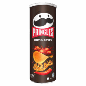 Картофельные чипсы Pringles Hot & Spicy со вкусом острого перца, 165 г