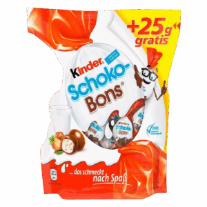Шоколадные яйца Kinder Schoko-Bons с молочно-ореховой начинкой, 225 г
