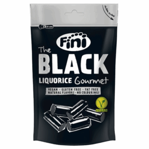 FINI Мармелад "BLACK" Палочки лакричные VEGAN 180гр