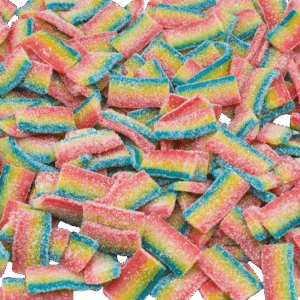 FINI Мармелад "CHEWY CHIPS" пластинки мини 250г