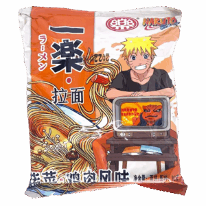 Лапша быстрого приготовления Naruto со вкусом курицы, 92 г