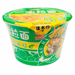 Лапша быстрого приготовления Naruto Dim Sum Cup Shrimp & Lime Flavour со вкусом креветки и лайма, 35 г