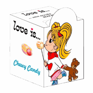 Жевательные конфеты Love Is Ассорти вкусов (девочки), 105 г