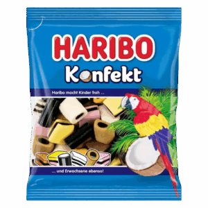 Жевательный мармелад Haribo Konfekt с лакрицей и какао, 100 г
