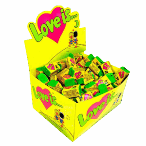 Жевательная резинка Love Is Кокос-ананас, 4,2 г