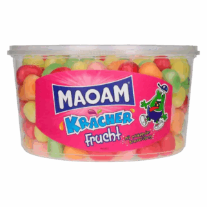 Жевательные конфеты Haribo MAOAM Fruchtkracher фруктовые камушки, 1200 г