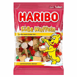 Жевательный мармелад Haribo Süße Waffeln Вафли, 175 г