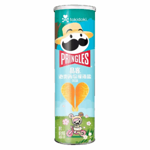 Картофельные чипсы Pringles Cucumber Sea Salt со вкусом огурца с морской солью, 115 г