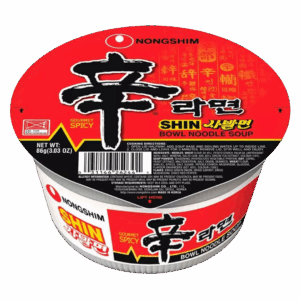 Лапша быстрого приготовления Nongshim Shin Ramyun со вкусом говядины с острым соусом, 86 г