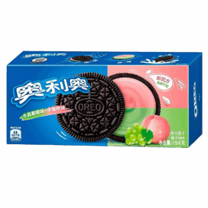 Печенье OREO со вкусом винограда и персика, 194 г