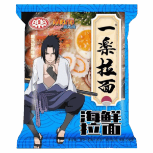 Лапша быстрого приготовления Naruto со вкусом морепродуктов, 140 г