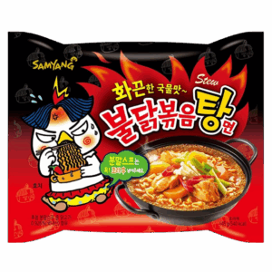 Лапша быстрого приготовления Samyang Hot Chicken Ramen Flavor Stew острая со вкусом тушёной курицы, 145 г