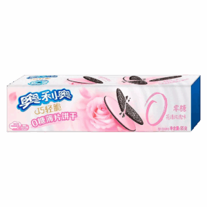 Печенье OREO 0 Sugar Light Crisp Rose со вкусом розы (без сахара), 95 г