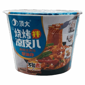 Лапша быстрого приготовления DingDa cо вкусом барбекю, 111 г