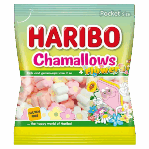 Маршмеллоу Haribo Chamallows Flowers цветы, 100 г