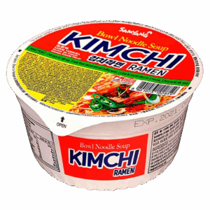 Лапша быстрого приготовления Samyang Kimchi Ramen Bowl Noodle Soup со вкусом кимчи, 86 г