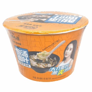 Лапша быстрого приготовления Weifanwu со вкусом водорослей и креветок, 111 г