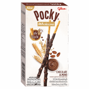 Бисквитные палочки Glico Pocky Wholesome Chocolate Almond с миндалём в шоколаде, 36 г