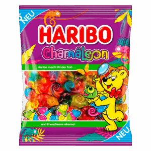 Жевательный мармелад Haribo Chamaleon - хамелеоны, 175 г