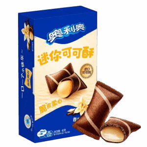 Шоколадные подушечки OREO Bites Vanilla со вкусом ванили, 40 г