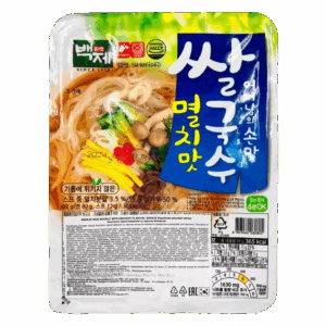 Рисовая лапша быстрого приготовления Baekje со вкусом анчоусов, 92 г