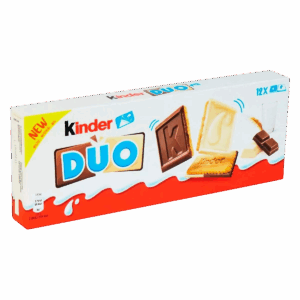 Печенье Kinder Duo с молочным и белым шоколадом, 150 г