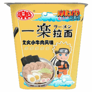 Лапша быстрого приготовления Naruto со вкусом говядины, 100 г