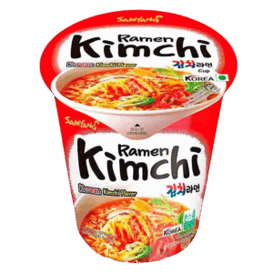 Лапша быстрого приготовления Samyang Kimchi Cup Ramen Noodle Soup острая со вкусом кимчи, 70 г