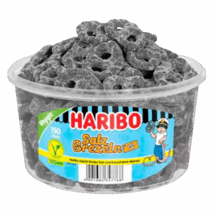 Мармелад Haribo Veggie Salz Brezeln в виде соленых кренделей, 1050 г