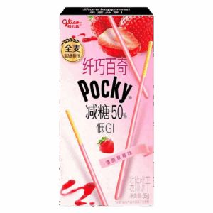 Бисквитные палочки Glico Pocky Fresh Strawberry со вкусом свежей клубники, 35 г