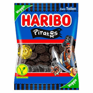 Жевательный мармелад Haribo Piratos лакрица, 175 г