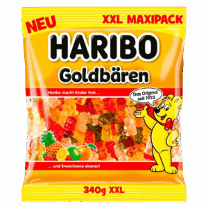 Жевательный мармелад Haribo Goldbären золотые мишки, 340 г