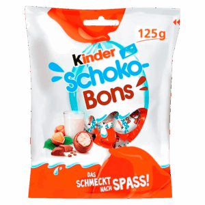 Шоколадные яйца Kinder Schoko-Bons с молочно-ореховой начинкой, 125 г