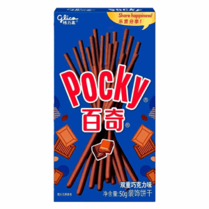 Бисквитные палочки Glico Pocky Double Chocolate с двойным шоколадом, 50 г