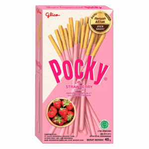 Бисквитные палочки Pocky Strawberry со вкусом клубники, 45 г
