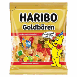 Жевательный мармелад Haribo Goldbaren 100 Jahre - мишки, 175 г