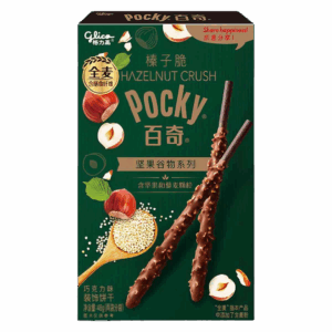 Бисквитные палочки Glico Pocky со вкусом хрустящего фундука, 48 г