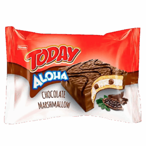 Пирожное Today Aloha Chocolate со вкусом шоколада с маршмеллоу, 45 г