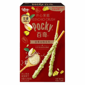Бисквитные палочки Glico Pocky со вкусом хрустящей фисташки, 48 г