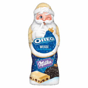 Шоколадный Санта Milka & OREO Xmas Santa White, 100 г