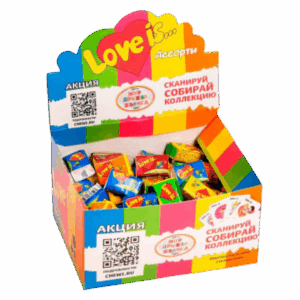 Жевательная резинка Love Is микс вкусов, 4,2 г