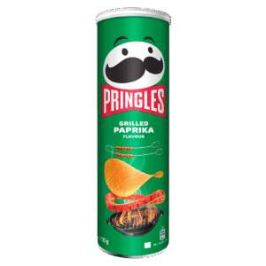Картофельные чипсы Pringles Grilled Paprika со вкусом паприки на гриле, 185 г