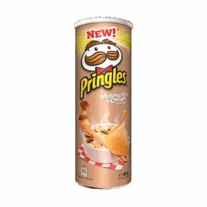 Картофельные чипсы Pringles Mushroom & Cream со вкусом грибов в сливочном соусе, 165 г