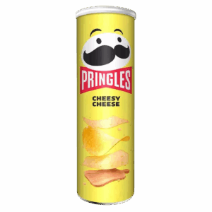 Картофельные чипсы Pringles Cheesy Cheese со вкусом сыра, 165 г