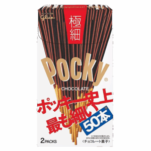 Бисквитные палочки Pocky Chocolate Superfine супертонкие с шоколадом, 44 г