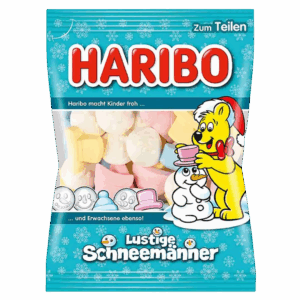 Жевательный мармелад Haribo Christmas Lustige Schneemanner, 175 г