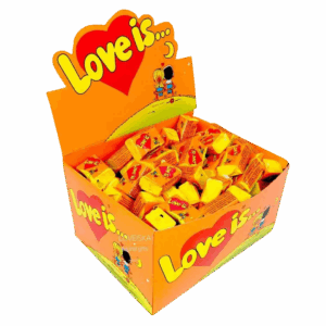Жевательная резинка Love Is Ананас-апельсин, 4,2 г
