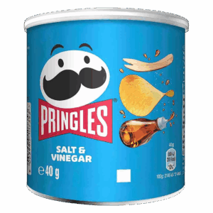 Картофельные чипсы Pringles Salt & Vinegar со вкусом соли и уксуса, 40 г